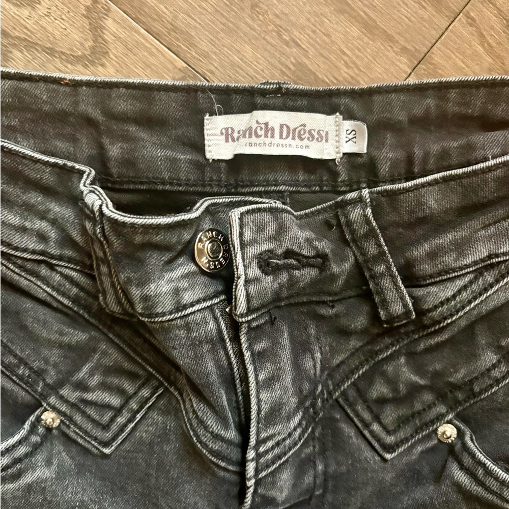 Ranch Dressn Black Denim Jeans